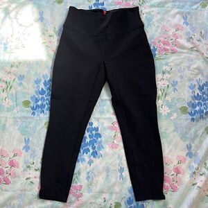 SPANX Ponte Knit Notched Ankle Pants Leggings